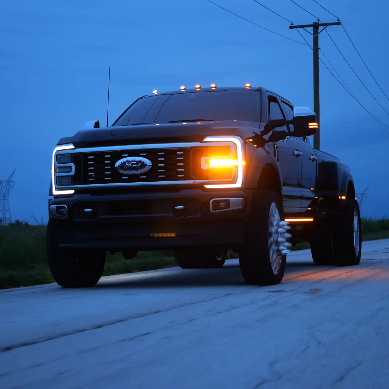 Ford Super Duty Tow Mirror Lights (2017-2026) - Strip or Switchback - Image 10