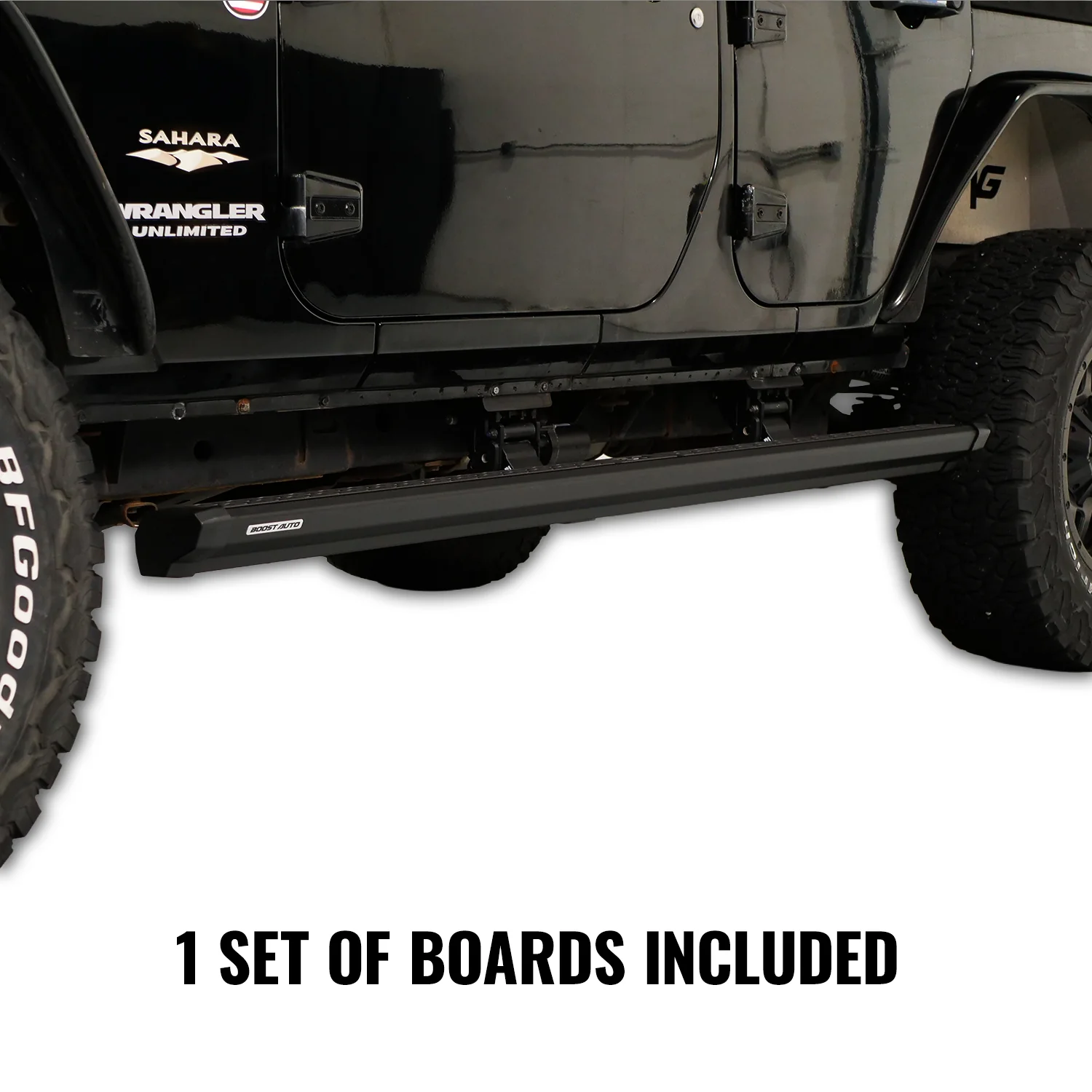 Boost Auto Powered Running Boards | 2018-2026 Jeep Wrangler JLU - Image 3