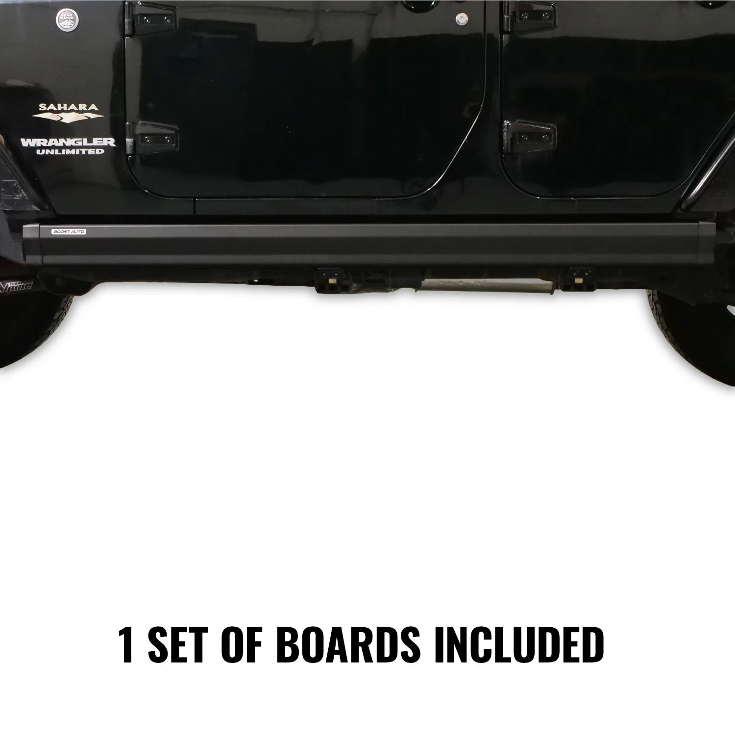 Boost Auto Powered Running Boards | 2018-2026 Jeep Wrangler JLU - Image 4