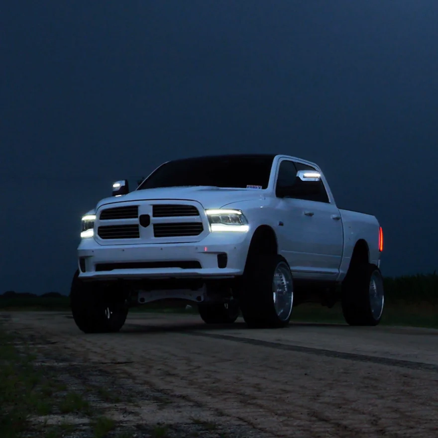 2023+ Style Ram Tow Mirrors | 2009-2018 Dodge Ram 1500 - Image 9