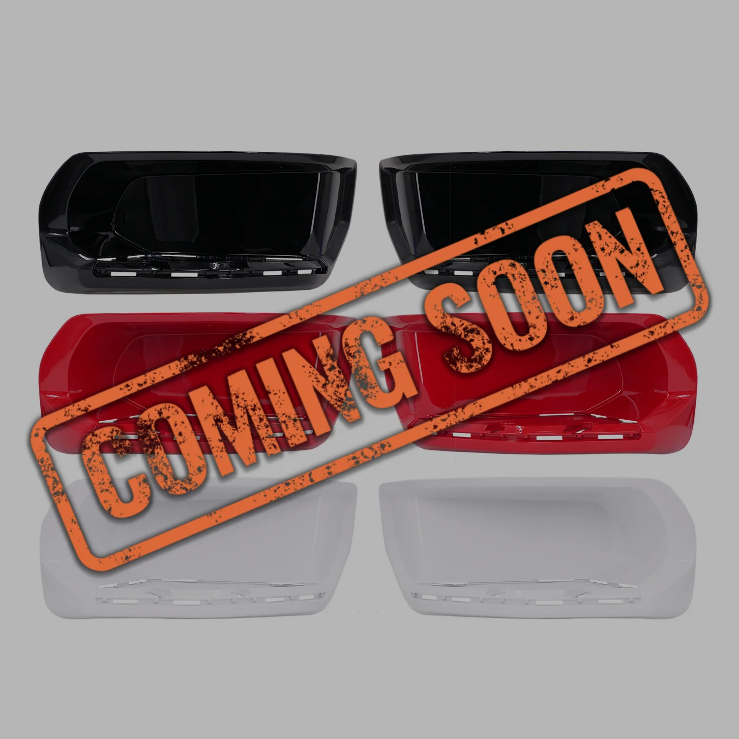 Painted Rear Bumper Step Bezels | 2019-2026 Chevy Silverado & GMC Sierra 1500
