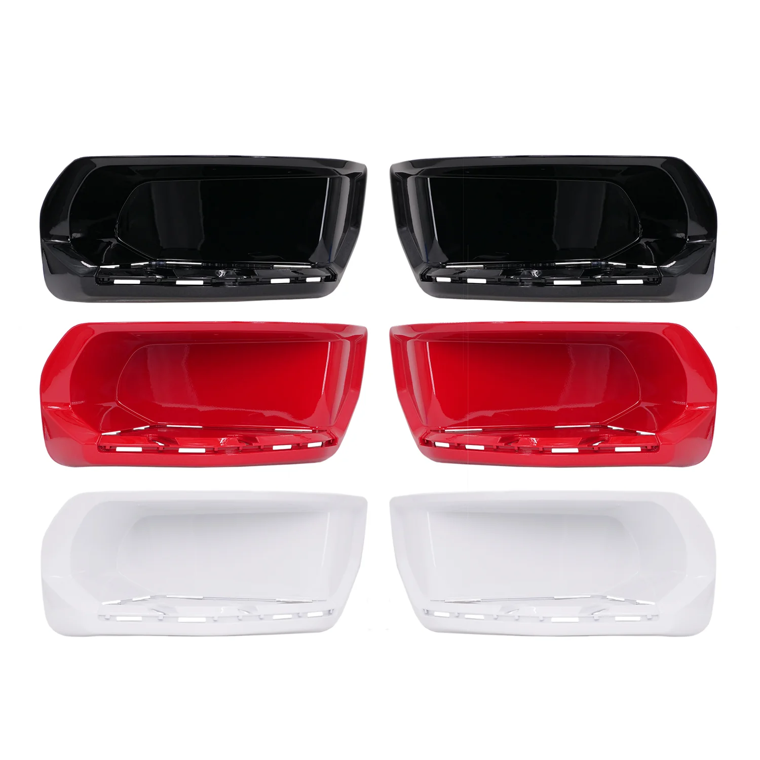 Painted Rear Bumper Step Bezels | 2019-2026 Chevy Silverado & GMC Sierra 1500 - Image 6