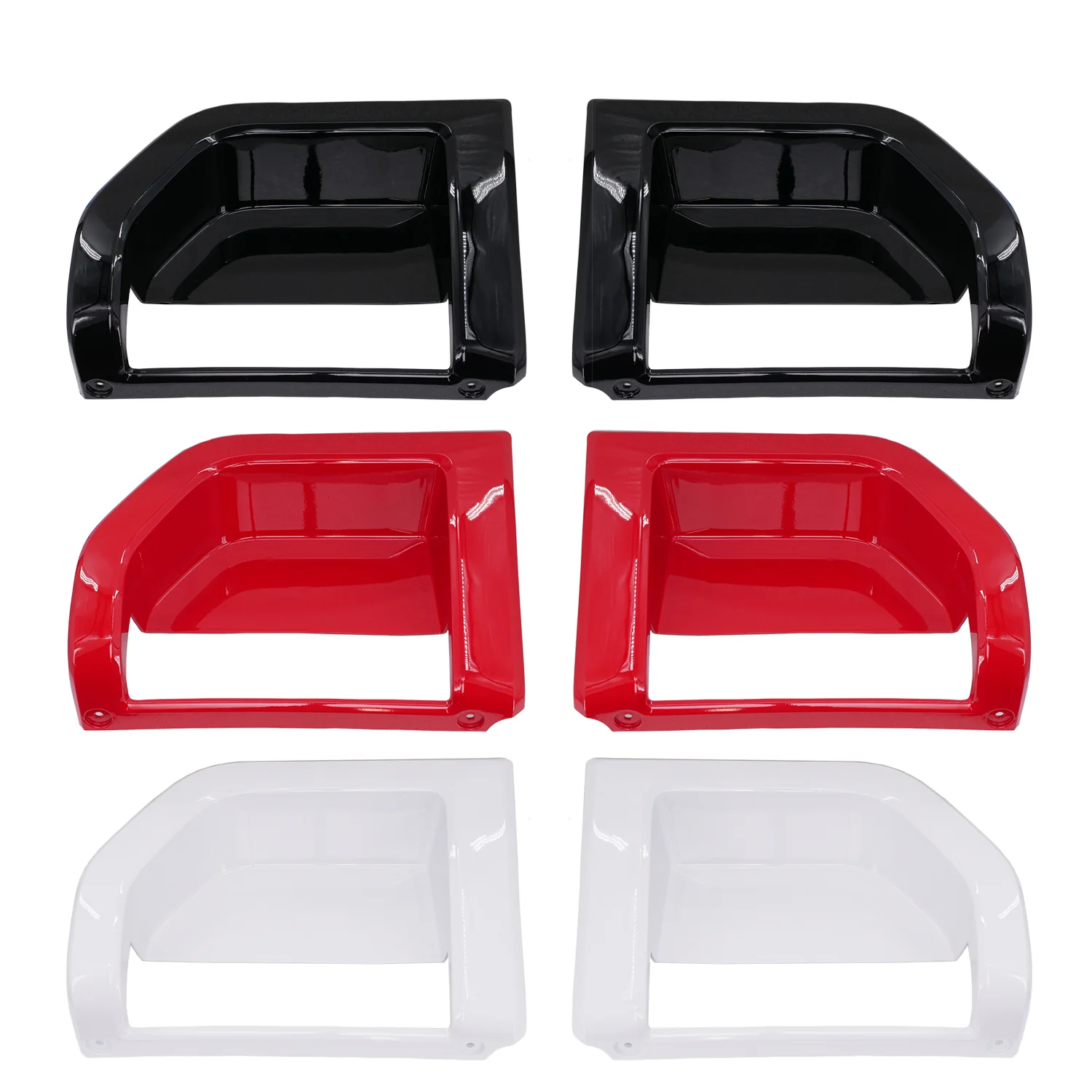 Painted Bedside Step Bezels | 2020-2026 Chevy Silverado & GMC Sierra 2500/3500HD - Image 2
