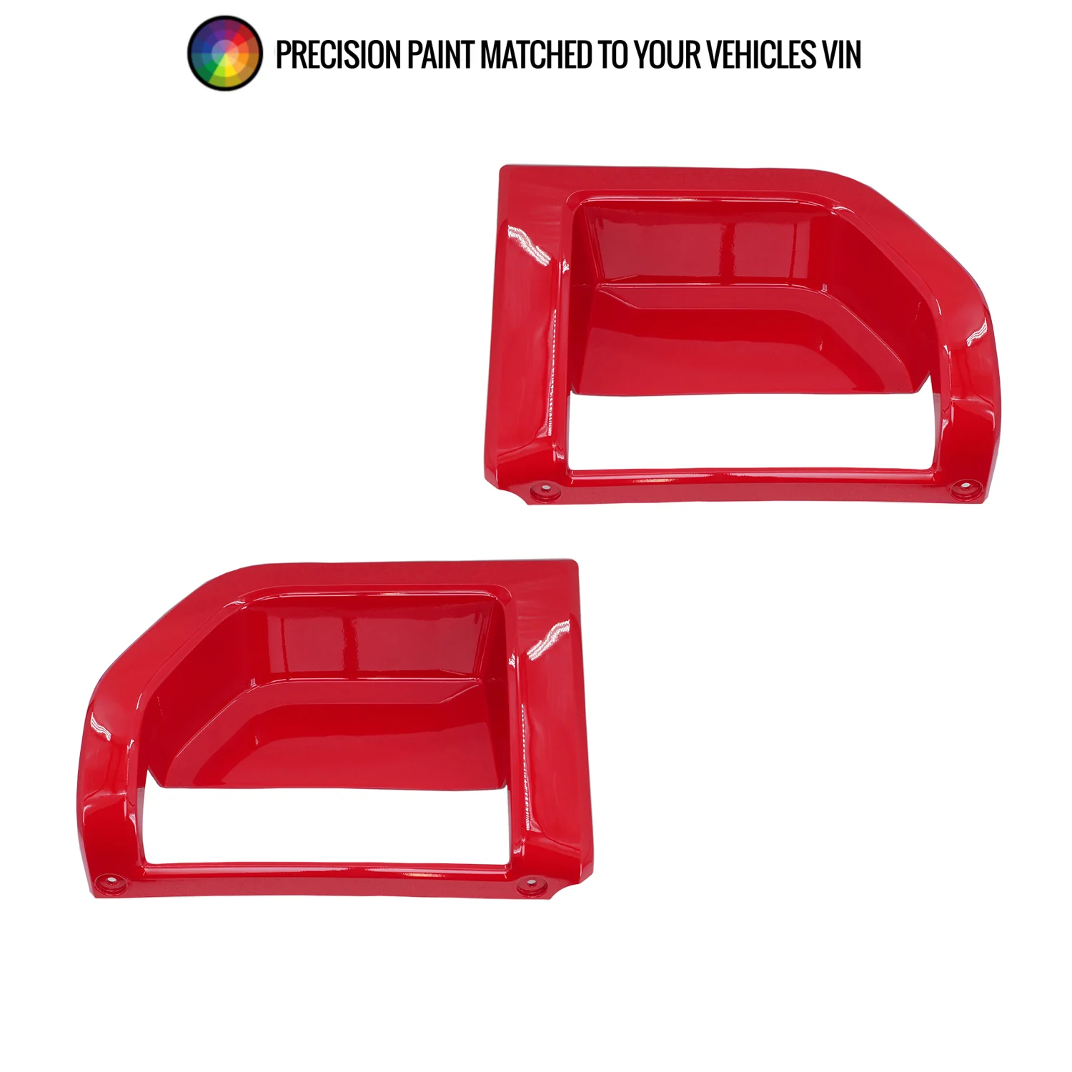 Painted Bedside Step Bezels | 2020-2026 Chevy Silverado & GMC Sierra 2500/3500HD - Image 3