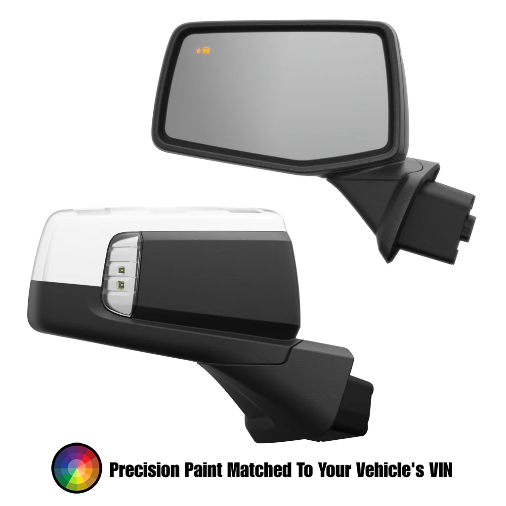 2019-2026 Chevy Silverado 1500 Power Folding Small Sport Mirrors - Image 3