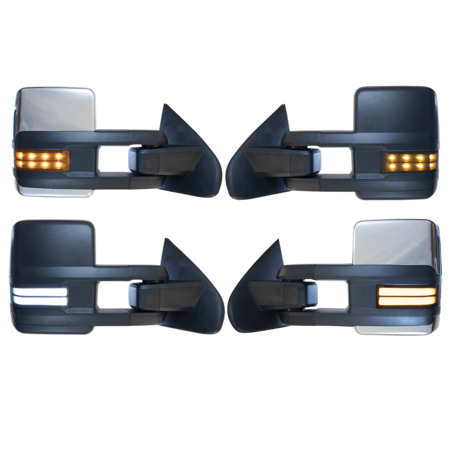 GM Style Dodge Ram 1500 Tow Mirrors (1994-2001) - Style 2 - Image 64