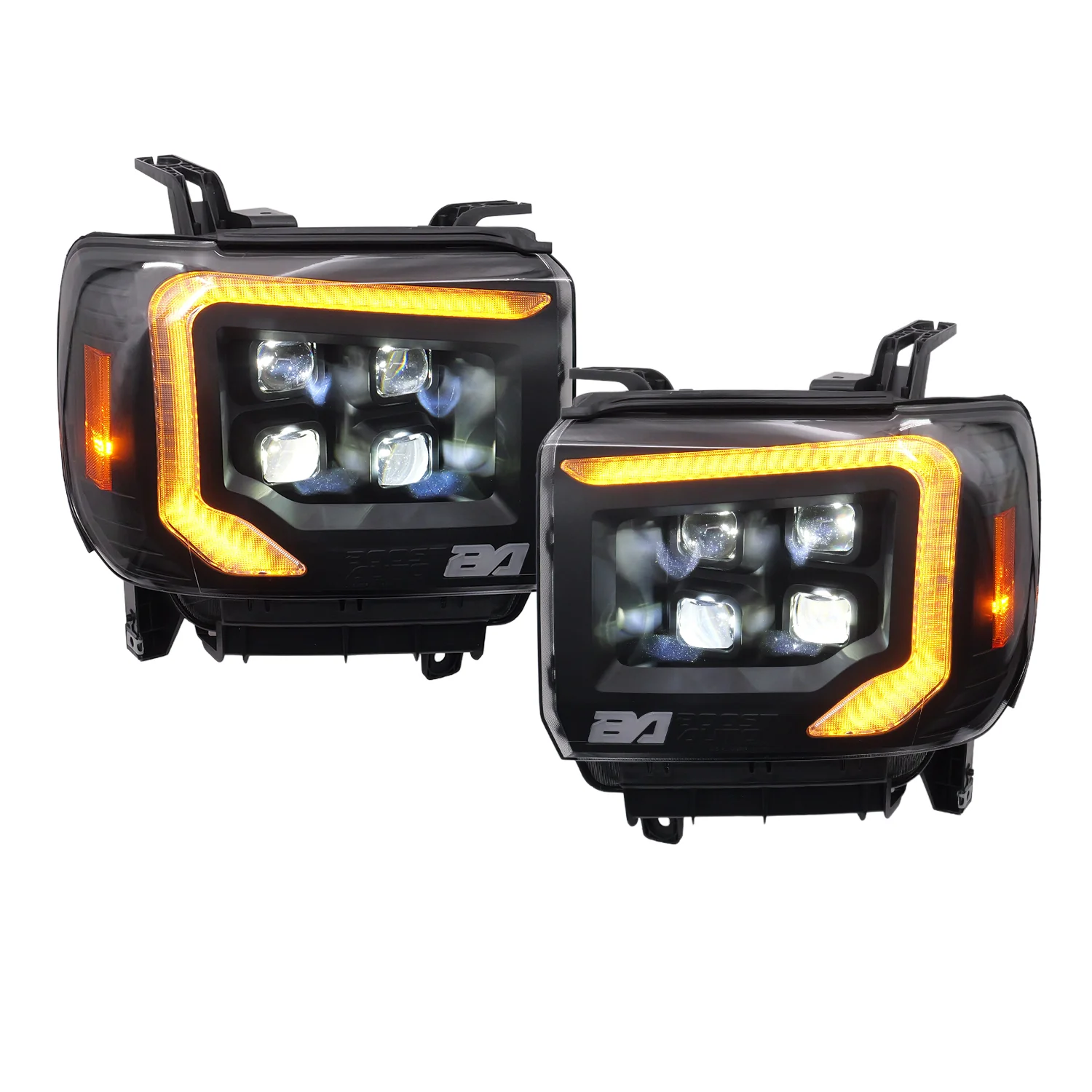 VX4 LED Headlights | 2014-2019 GMC Sierra 1500/2500/3500 - Image 4