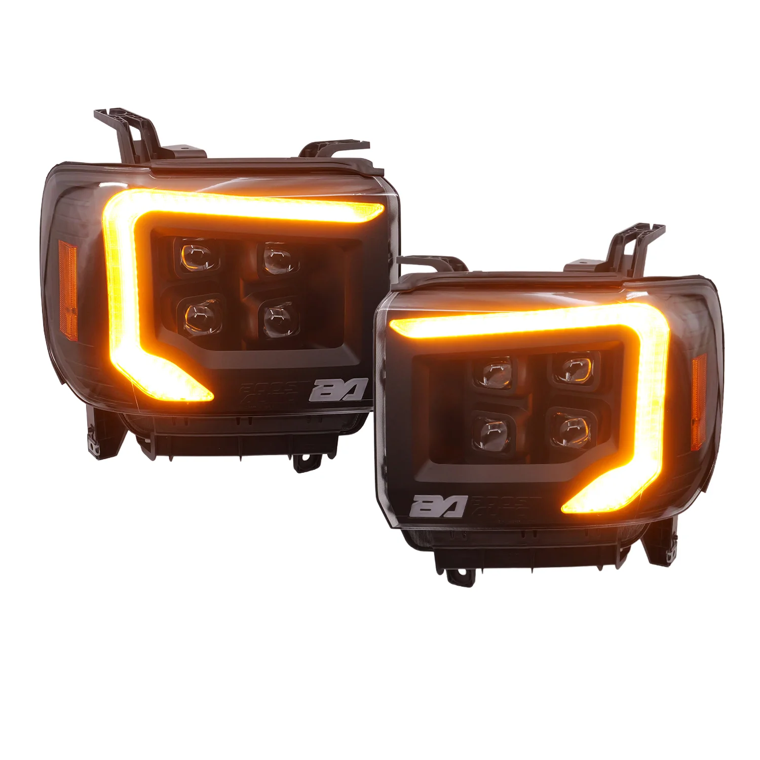 VX4 LED Headlights | 2014-2019 GMC Sierra 1500/2500/3500 - Image 6