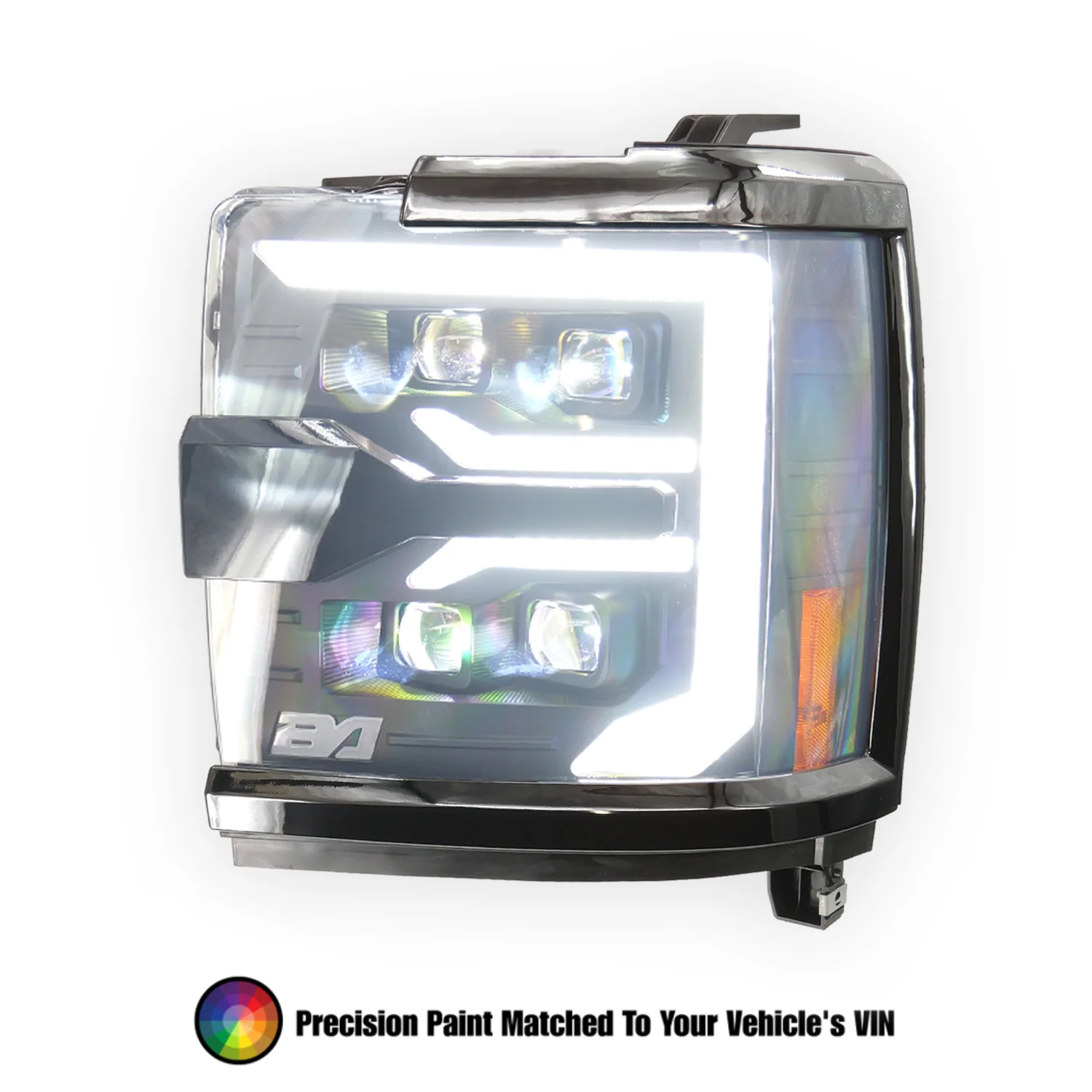 VX4 LED Headlights | 2015-2019 Chevy Silverado 2500/3500 HD - Image 3