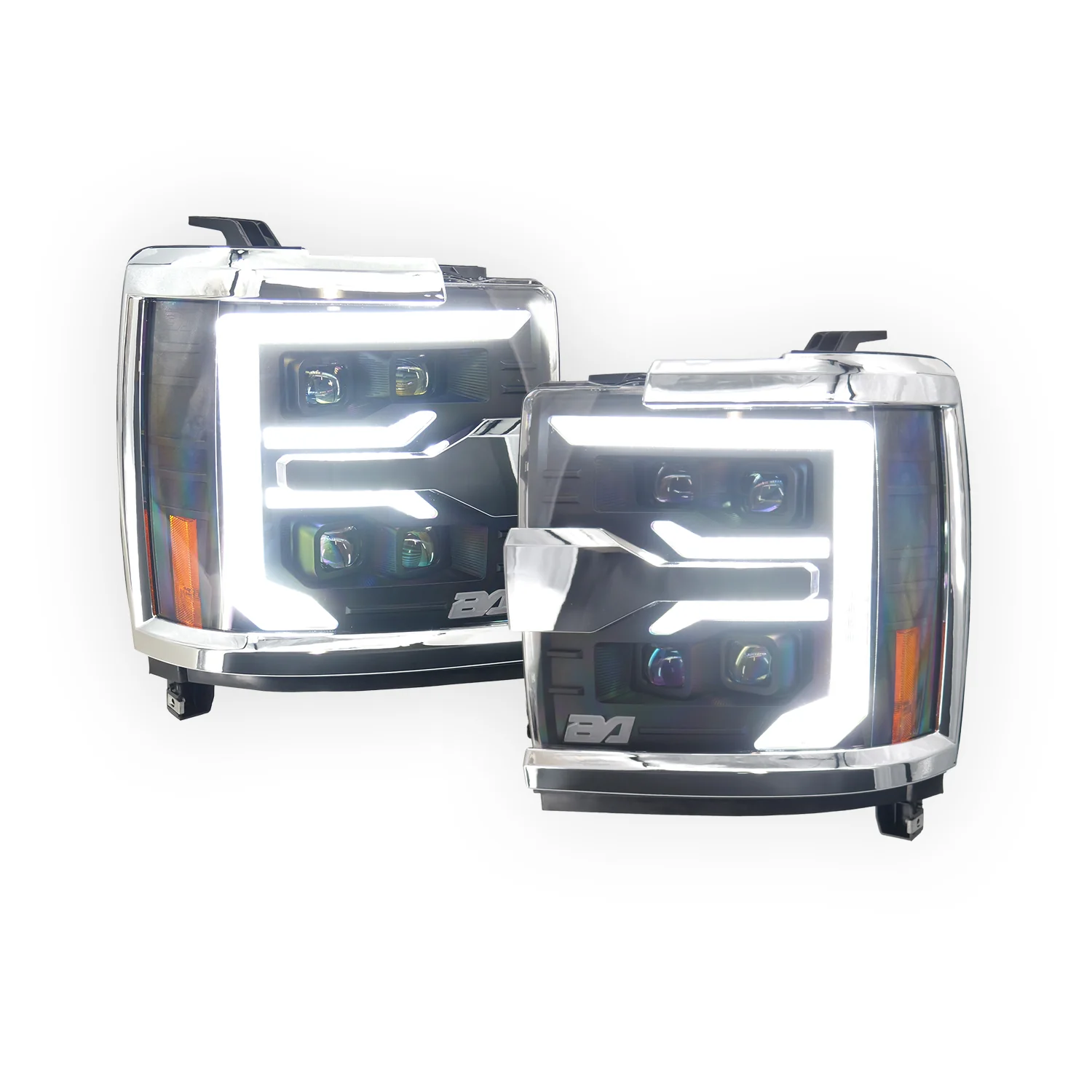 VX4 LED Headlights | 2015-2019 Chevy Silverado 2500/3500 HD - Image 5