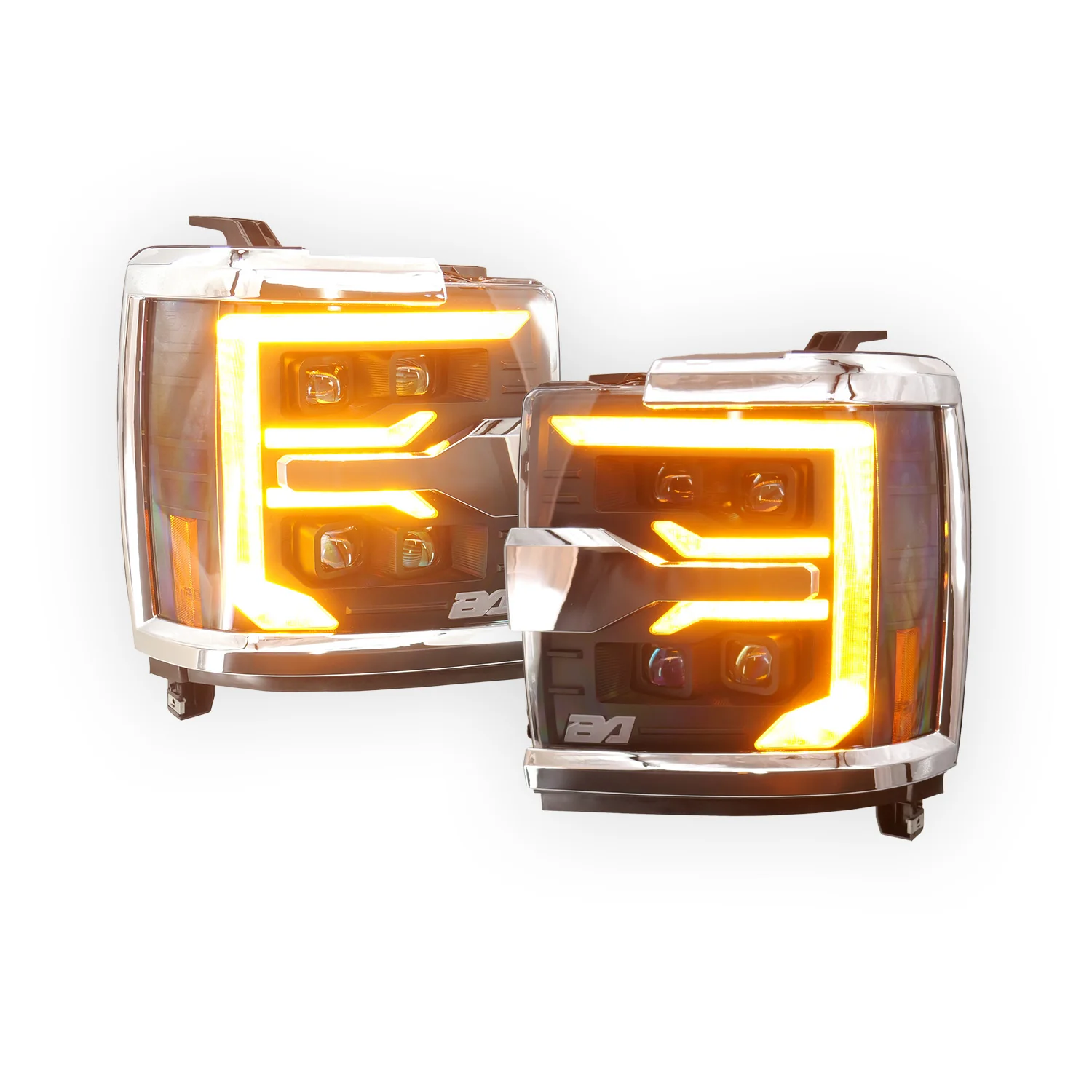 VX4 LED Headlights | 2015-2019 Chevy Silverado 2500/3500 HD - Image 6
