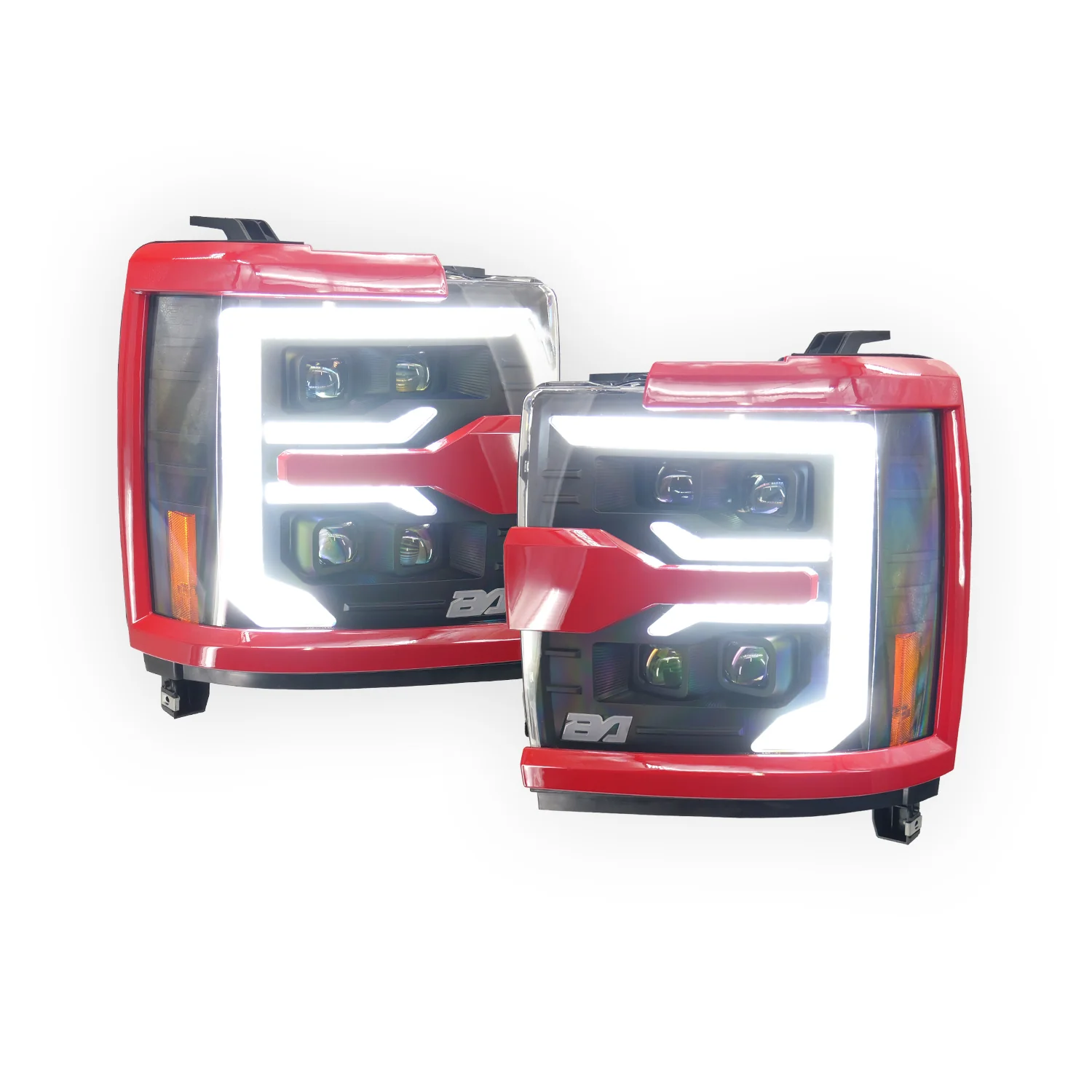 VX4 LED Headlights | 2015-2019 Chevy Silverado 2500/3500 HD - Image 7